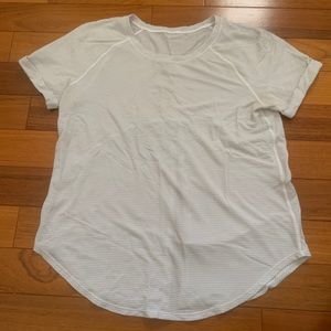 white Lululemon workout top! make an offer!